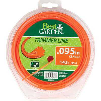 Best Garden 0.095 In. x 142 Ft. 7-Point Trimmer Line
